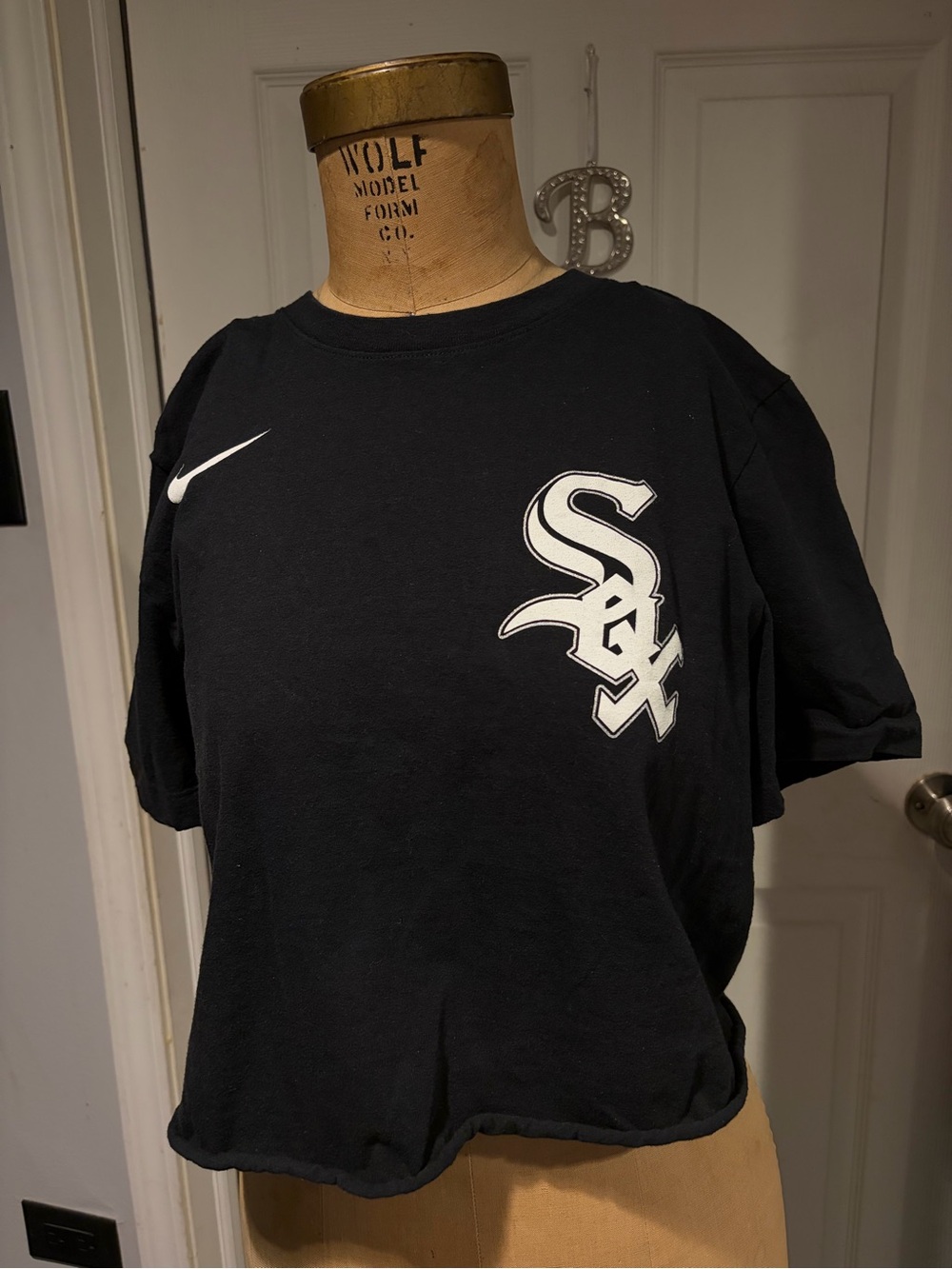 Women’s White Sox Tim Anderson Cropped Shirt Jersey